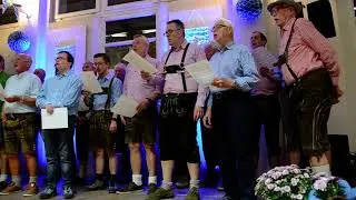 MGV Konkordia Balzfeld beim Oktoberfest 2022 im Ludwig-Englert-Haus