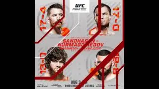 UFC on ABC 7 - Abu Dhabi : Cory Sandhagen 🆚 Umar Nurmagomedov