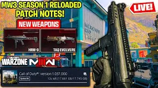 NEW MW3 UPDATE! SEASON 1 RELOADED GAMEPLAY! 🔥 NEW TAQ EVOLVERE NUKES 🔥 (Modern Warfare 3 Update 1.37