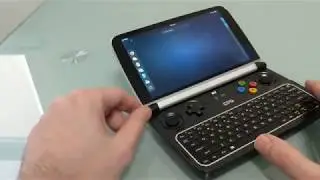 GPD Win 2 running Fedora 27 (Linux)