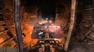 Metro 2033 - Ranger Hardcore Walkthrough Part 11 - Driving to Sparta + Dark Star + Dungeon + Cave