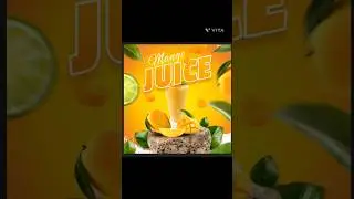Mango juice social media post #shorts #mango #graphicdesign #post