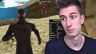 ЧЕЛОВЕК-ПАУК на ШАХТЕ в GTA SAMP