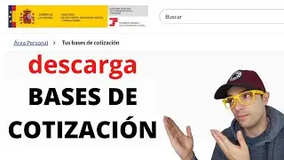 Como descargar las BASES de COTIZACIÓN en 2025