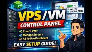 VPS / VDS Control Panel Install | VPS Se VM Create | All-in-One Dashboard