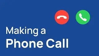 Making a phone call in VXT