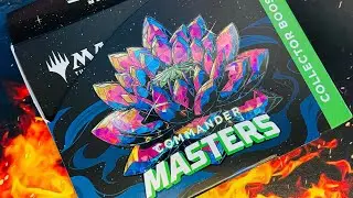 Commander Masters Collector Booster box opening Textured goodness! 