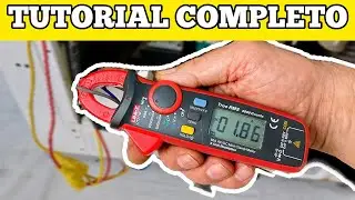 Como usar PINZA AMPERIMETRICA (Todas sus FUNCIONES) | Para PRINCIPIANTES
