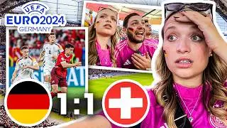 Das war knapp! 😬 - DEUTSCHLAND 🇩🇪 vs SCHWEIZ 🇨🇭 - EM 2024 ⚽️ | Stadionvlog