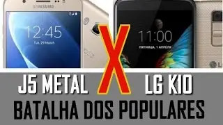 LG K10 x Galaxy J5 Metal - Batalha dos populares #lg #samsung