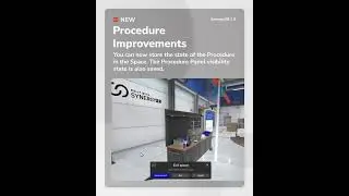 SynergyXR 2.8 - Introducing Procedure Improvements