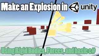 How to make a Place-able Explosion in Unity 2017+ | Unity Tutorials | Explosions