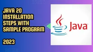 Oracle Java Installation process with Sample program👨‍💻💻|| Java tutorial #3|| Java 20|| Java 17