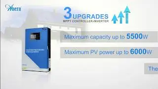 🔥3KW 5KW Off Grid Hybrid Solar Inverter Upgrade!!