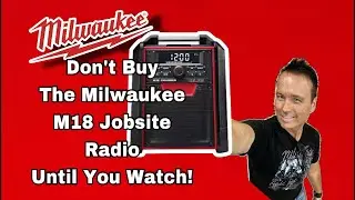 Don't  Buy The Milwaukee 2792-20 M18 Job Site Radio with Battery Charger Until You Watch!