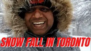 Winter In Toronto-Canada 2021 | Polar Vortex Snowfall Canada 2021 |🚨