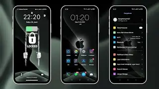 Dark iOS 14 HD Theme For Oppo Color OS 7 & Realme UI [TEMBUS AKAR]