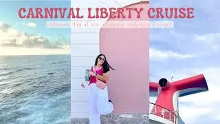 CARNIVAL LIBERTY CRUISE VLOG | bahamas, day at sea, exploring, & more!