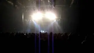 John Cooper from Skillet sings "Arms Of The Angle" at Fort Myers/ 03-26-2010