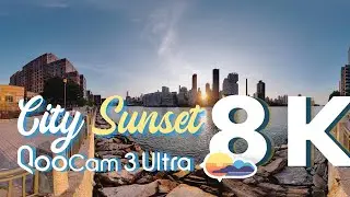 Catch the HDR brilliance of city sunsets with Silver Qi by the river 🌇