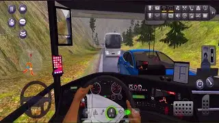 Dangereous Mountain Drive! 🚍⛰️⚡️Bus Simulator: Ultimate Multiplayer