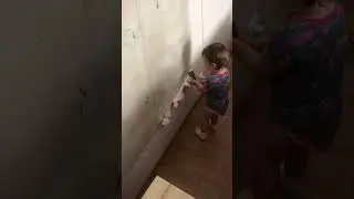 10 08 2020 Вероника делает ремонт у бабушки