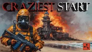 CRAZIEST START in my 4000 HOURS in SOLO RUST