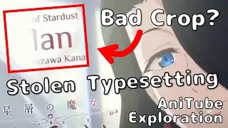The weirdest stolen Anime video I've seen...