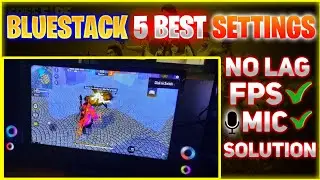 Bluestacks 5 Best Settings | Bluestacks 5 Best Settings For Low End pc | Bluestacks 5 Lag Fixed!