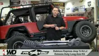 Rubicon Express - 3.5, 4.5 & 5.5 inch Extreme Duty Long Arm Kit for TJ & LJ