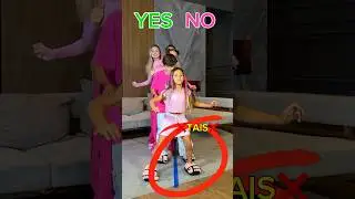 YES/NO challenge✨🏆 Who is the most trained of us?🤣