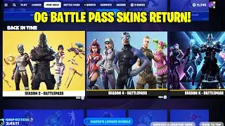 Fortnite Season 5 Battle Pass | We Can Buy OG Skins!