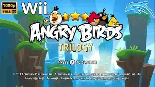 Angry Birds Trilogy Wii HD Gameplay (Dolphin)