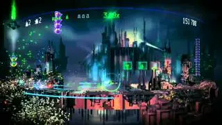 RESOGUN Gameplay Level 1