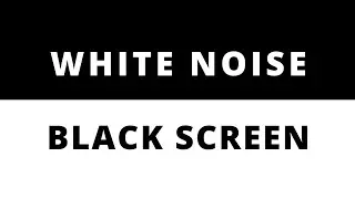 White noise for sleep ( black screen ) 24 hours