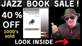 Jazz Piano Book Sale: Methods and Songbook for Professional Playing. 40% off PDF.  A Look inside.