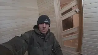 СКОРО БУДЕМ ПАРИТЬСЯ И МЫТЬСЯ / ПОСТРОИЛ САУНУ В ДОМЕ / ОБШИЛ ВАГОНКОЙ САУНУ / БАНЯ В ДЕРЕВНЕ / ВЛОГ
