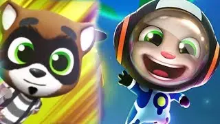 SPEAKING TOM RUN FOR GOLD # COSMONAUT update # Talking Tom Gold Run Talking Cartoon