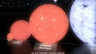 Star Size Comparison  HD - Dünyamız ve diğer gezegenlerin büyüklük sıralaması HD