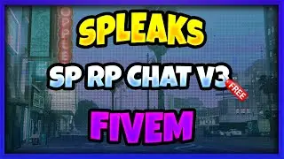 [ESX] SP RP Chat V3 [FREE] | Script FiveM | SP