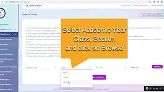 Import students in yetekhi education software