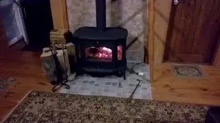 Koza, piec, kominek wolno stojący K9 z Turbofan