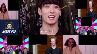When you only focus on Jungkook during interviews Reaction Mashup