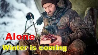 Building a winter shelter | Food is very important to me | Alone