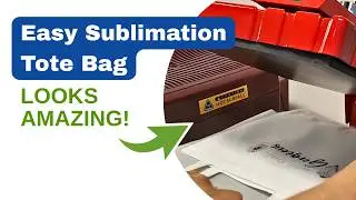 P3800 Freesub Flat Heat Press | Sublimation of a Tote Bag