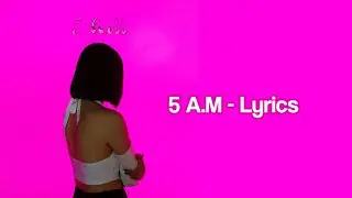 eydrey - 5 A.M. (Official Lyric Video)
