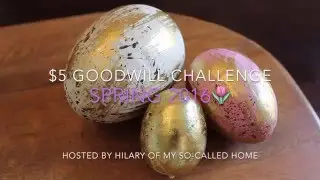♕$5 Goodwill Challenge|Spring 2016🌷