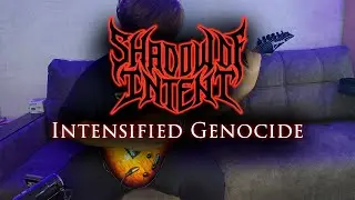 Shadow of Intent - Intensified Genocide | FULL guitar cover | With screen tabs