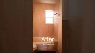 Shower repair/reno by Banks Builders.