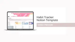 Habit Tracker Notion Template Preview